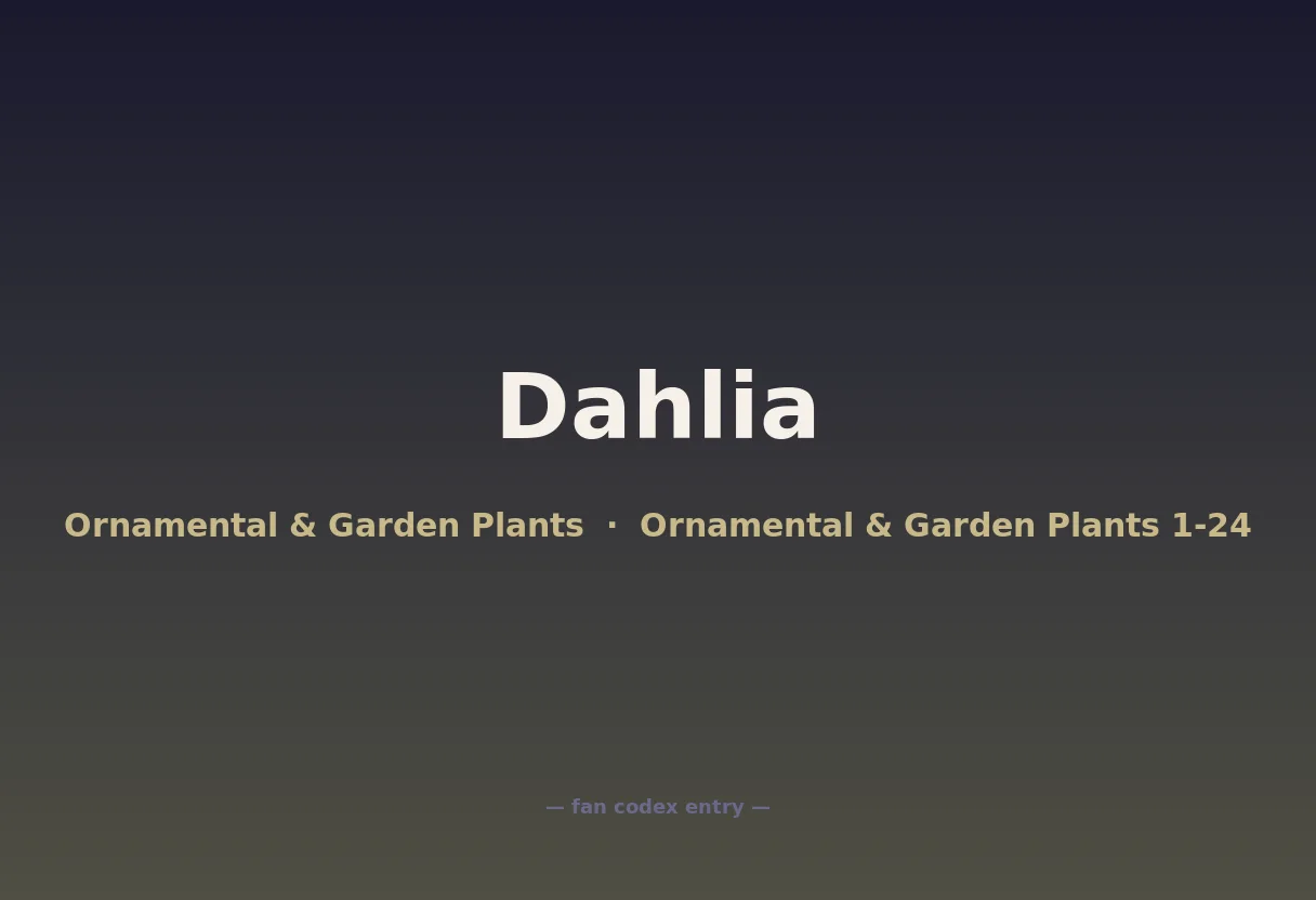 Dahlia